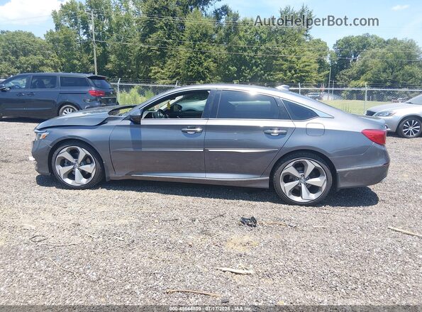 1HGCV2F92JA018397 2018 HONDA ACCORD Gray 