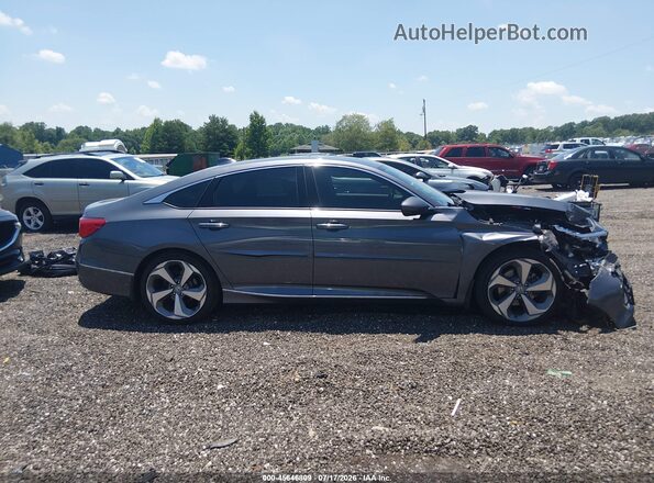 1HGCV2F92JA018397 2018 HONDA ACCORD Gray სალონის 360-გრადუსიანი ხედი