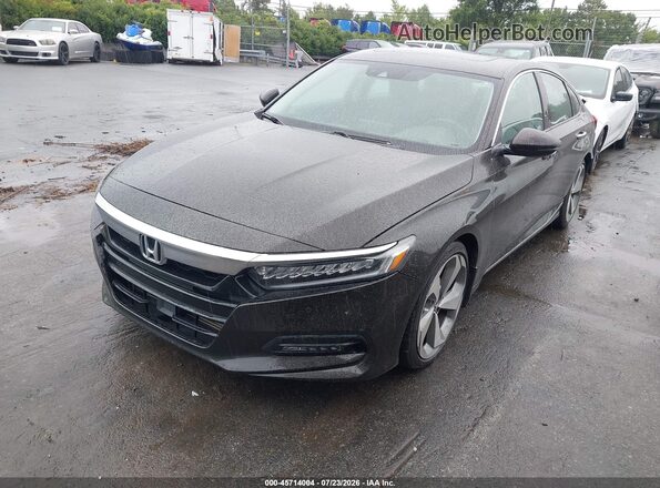 1HGCV2F92JA029674 2018 HONDA ACCORD Brown Przód lewy