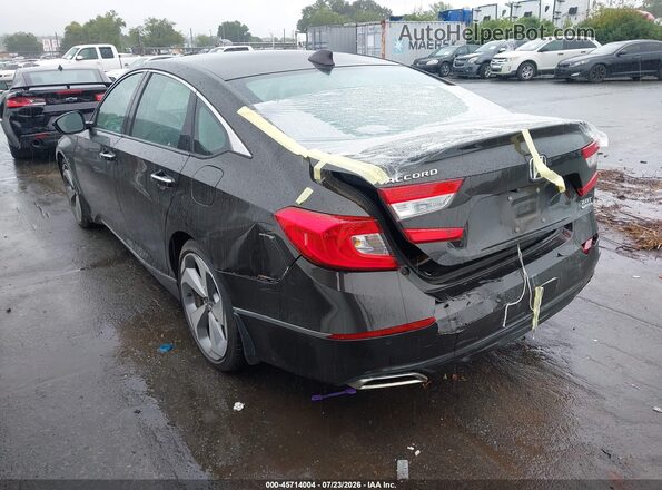 1HGCV2F92JA029674 2018 HONDA ACCORD Brown Tył lewy