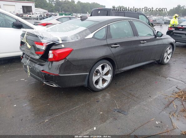 1HGCV2F92JA029674 2018 HONDA ACCORD Brown Tył prawy