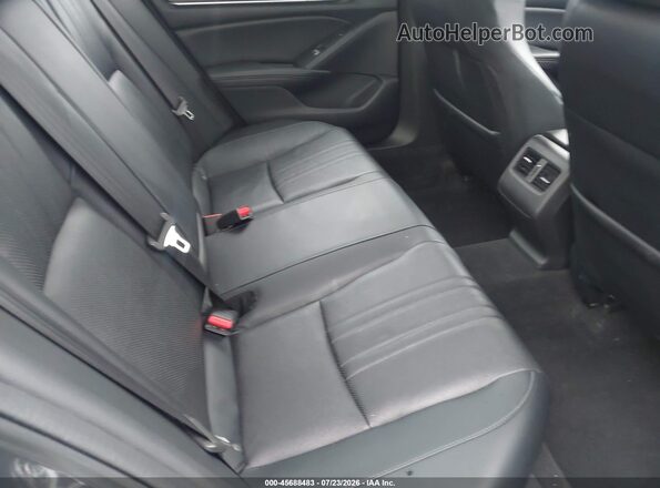 1HGCV2F92JA051187 2018 HONDA ACCORD Gray Vista de la etiqueta del VIN