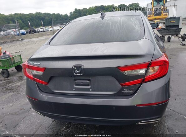 1HGCV2F92JA051187 2018 HONDA ACCORD Gray 