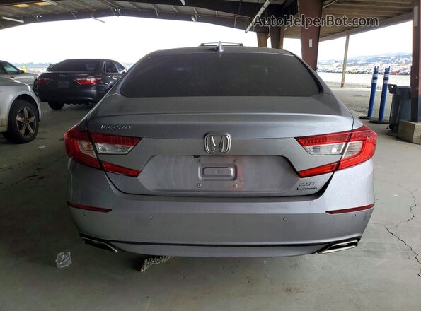 1HGCV2F92LA031332 2020 HONDA ACCORD Silver Հետևի տեսք