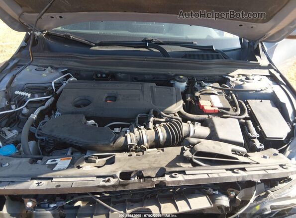 1HGCV2F92MA000048 2021 HONDA ACCORD Gray Вид ззаду