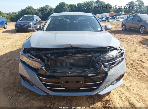 1HGCV2F92MA000048 2021 HONDA ACCORD Gray Вид щитка приладів