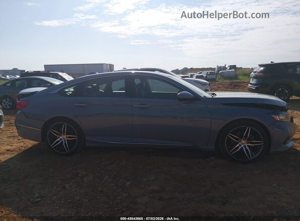 1HGCV2F92MA000048 2021 HONDA ACCORD Gray Вид задньої частини салону