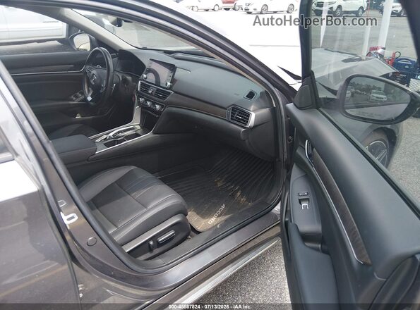 1HGCV2F92MA013690 2021 HONDA ACCORD Gray Вид салону спереду