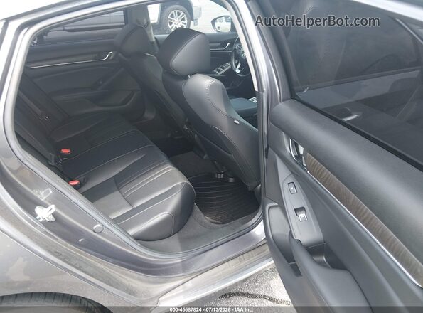 1HGCV2F92MA013690 2021 HONDA ACCORD Gray Вид наклейки з VIN-кодом