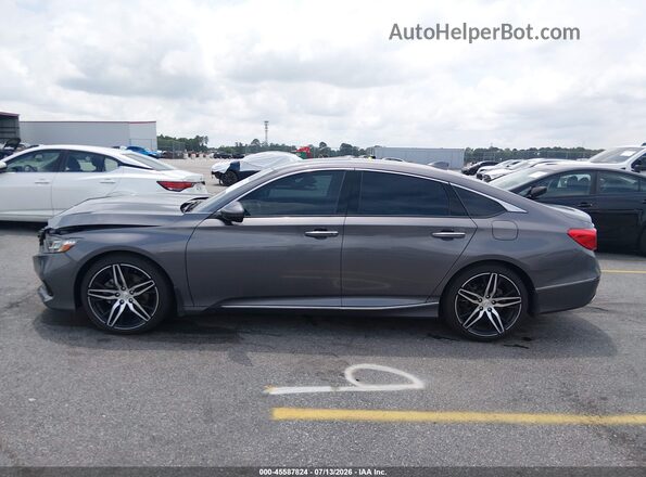 1HGCV2F92MA013690 2021 HONDA ACCORD Gray 