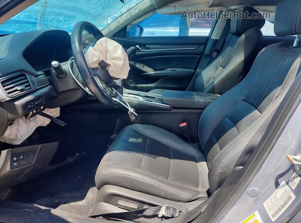 1HGCV2F92MA033504 2021 HONDA ACCORD Blue Vista interior delantera