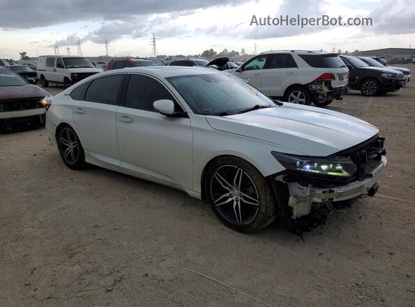 1HGCV2F93MA027498 2021 HONDA ACCORD White Առջևի աջ
