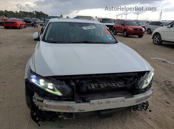 1HGCV2F93MA027498 2021 HONDA ACCORD White Դիմացի տեսք