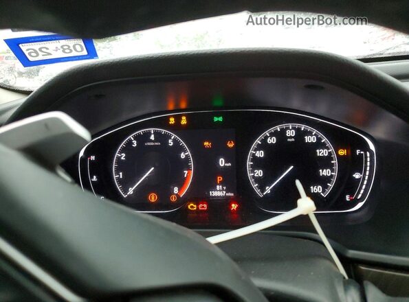 1HGCV2F93MA027498 2021 HONDA ACCORD White Սարքավորումների վահանակի տեսք