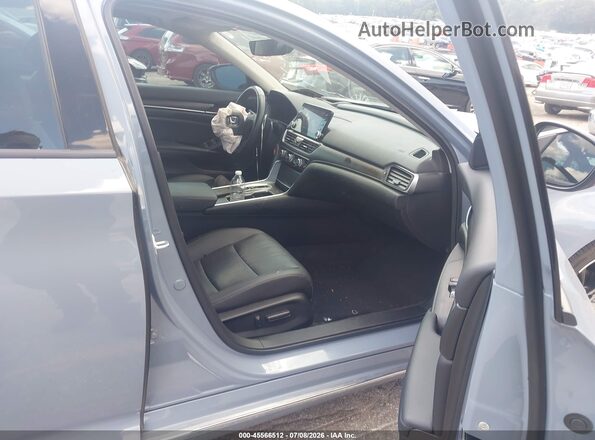 1HGCV2F93NA018009 2022 HONDA ACCORD Light Blue წინა სალონის ხედი