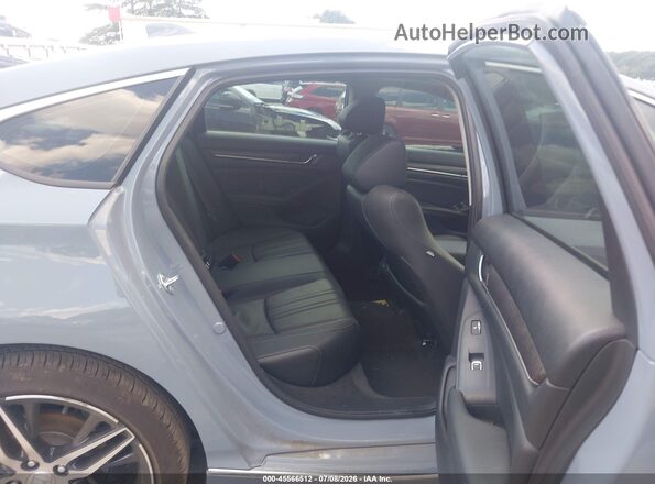 1HGCV2F93NA018009 2022 HONDA ACCORD Light Blue VIN კოდის სტიკერის ხედი