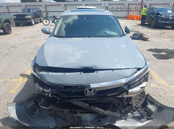1HGCV2F93NA018009 2022 HONDA ACCORD Light Blue ხელსაწყოთა პანელის ხედი