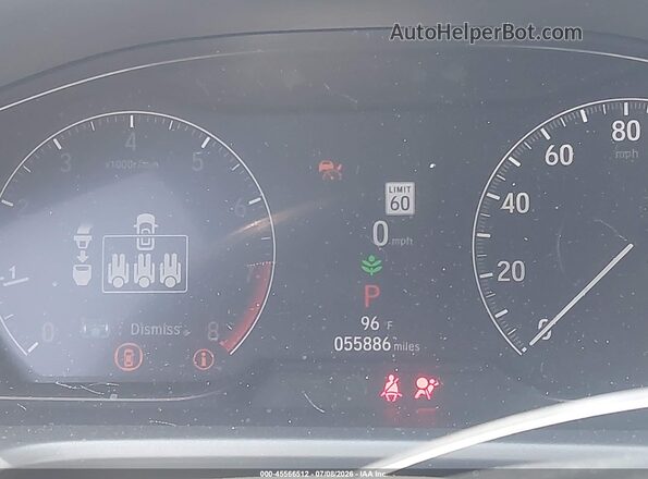 1HGCV2F93NA018009 2022 HONDA ACCORD Light Blue 