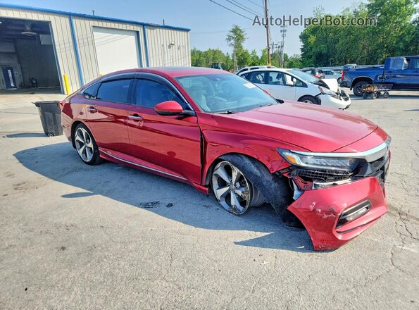 1HGCV2F94JA007644 2018 HONDA ACCORD Brown წინა მარჯვენა