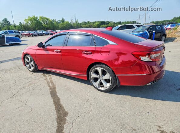 1HGCV2F94JA007644 2018 HONDA ACCORD Brown უკანა მარცხენა
