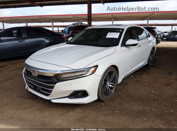 1HGCV2F94MA009978 2021 HONDA ACCORD White Przód lewy