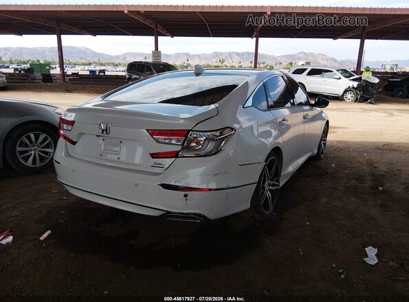 1HGCV2F94MA009978 2021 HONDA ACCORD White Tył prawy