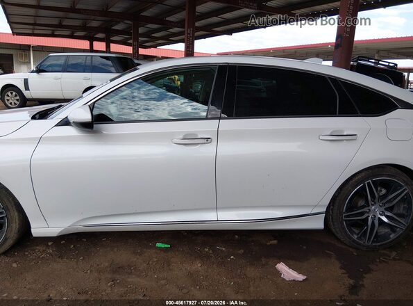1HGCV2F94MA009978 2021 HONDA ACCORD White Widok wnętrza 360 stopni