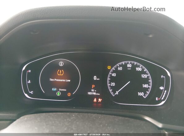 1HGCV2F94MA009978 2021 HONDA ACCORD White Widok tylnych siedzeń