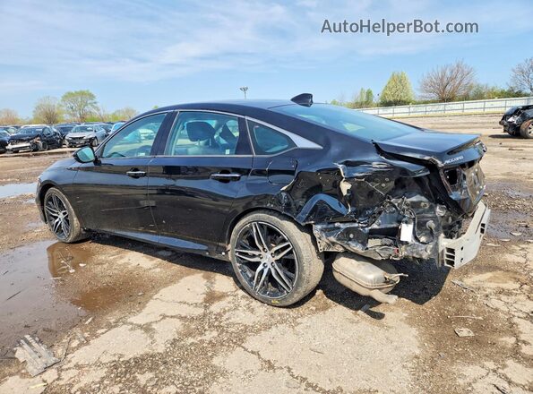 1HGCV2F94NA000862 2022 HONDA ACCORD Black უკანა მარცხენა