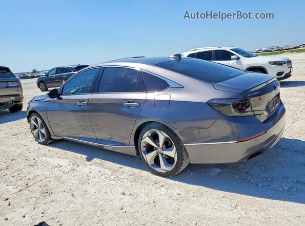 1HGCV2F95JA018832 2018 HONDA ACCORD Gray უკანა მარცხენა