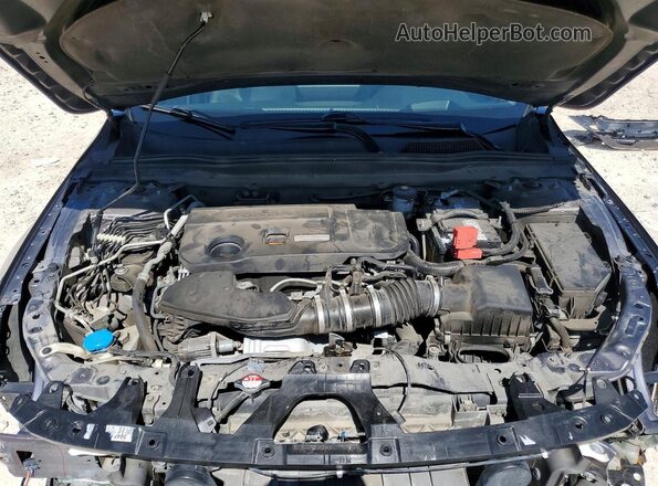 1HGCV2F95JA018832 2018 HONDA ACCORD Gray უკანა სალონის ხედი