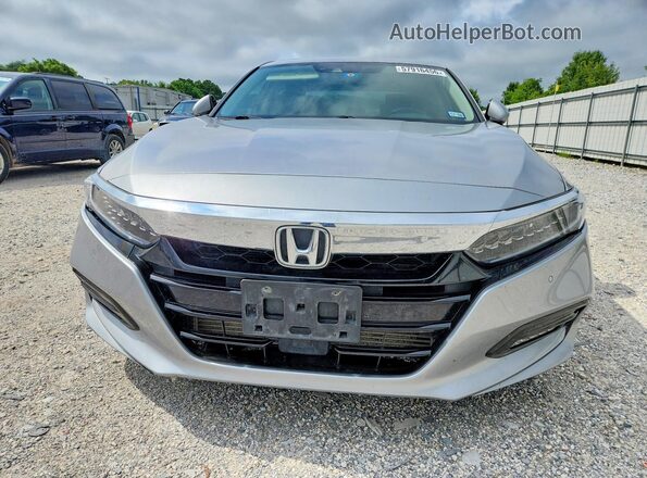 1HGCV2F95JA042015 2018 HONDA ACCORD Silver Вид спереду