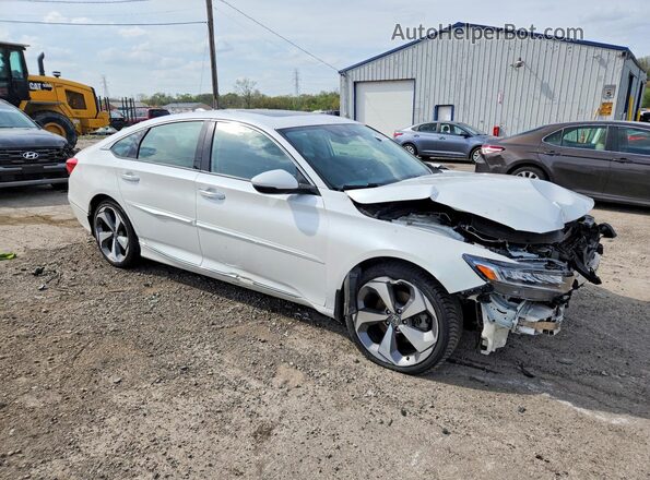 1HGCV2F95LA013438 2020 HONDA ACCORD White Delantero derecho