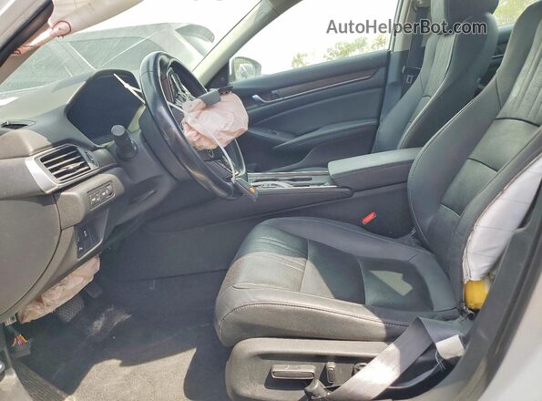 1HGCV2F95LA013438 2020 HONDA ACCORD White Vista interior delantera