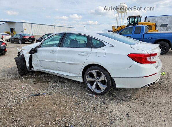 1HGCV2F95LA013438 2020 HONDA ACCORD White Trasero izquierdo