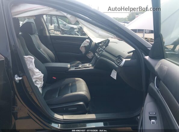 1HGCV2F96MA004801 2021 HONDA ACCORD Black Vista interior delantera