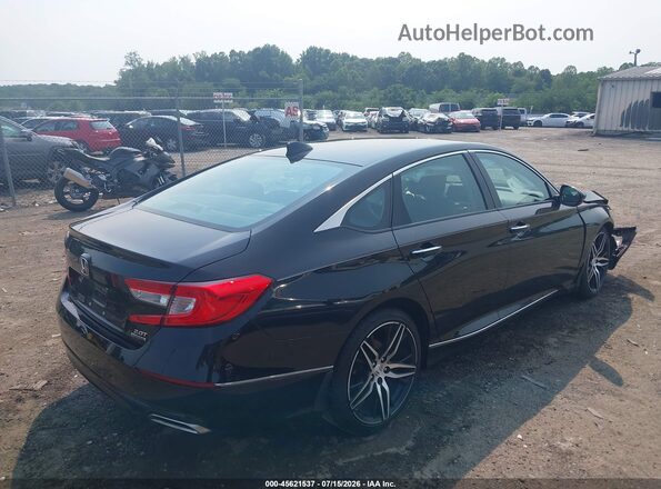 1HGCV2F96MA004801 2021 HONDA ACCORD Black Trasero derecho