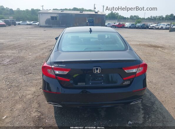 1HGCV2F96MA004801 2021 HONDA ACCORD Black 
