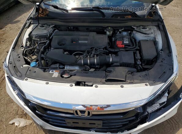 1HGCV2F97LA011044 2020 HONDA ACCORD White Вид задньої частини салону