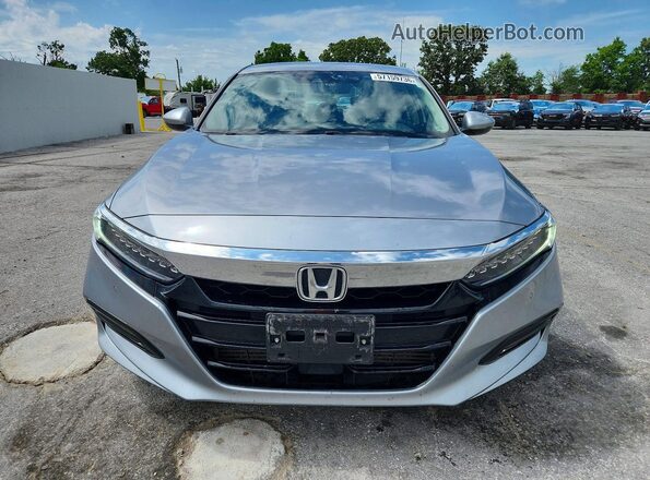 1HGCV2F97LA031326 2020 HONDA ACCORD Silver Front view