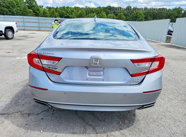 1HGCV2F97LA031326 2020 HONDA ACCORD Silver Rear view