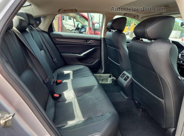 1HGCV2F97LA031326 2020 HONDA ACCORD Silver Rear seats view