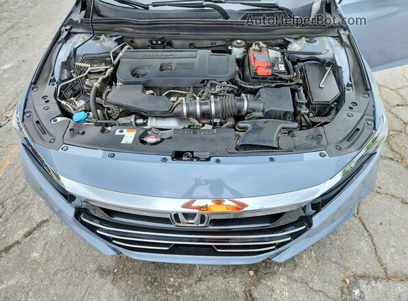 1HGCV2F97MA009716 2021 HONDA ACCORD Gray Widok wnętrza z tyłu