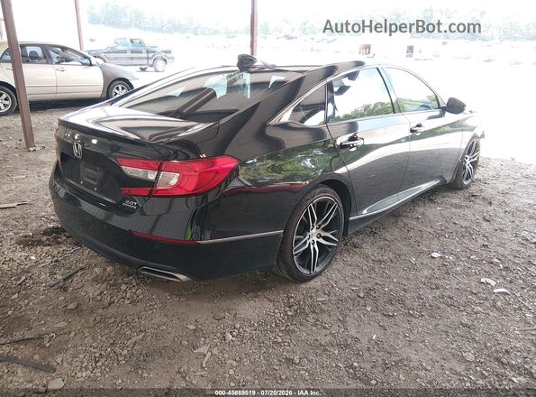 1HGCV2F97MA017833 2021 HONDA ACCORD Black Rear right