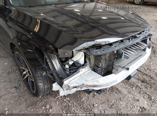 1HGCV2F97MA017833 2021 HONDA ACCORD Black Front view
