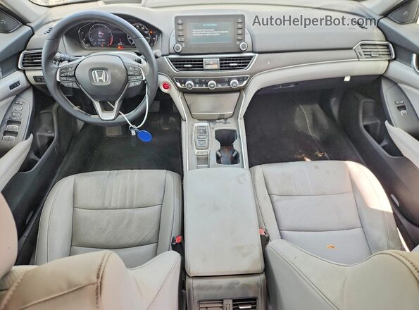 1HGCV2F98JA044602 2018 HONDA ACCORD Charcoal Առջևի վահանակի տեսք
