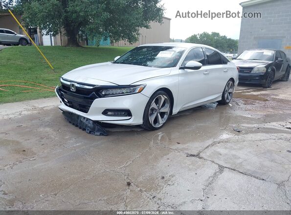 1HGCV2F98KA018535 2019 HONDA ACCORD White Vista tres cuartos delantera izquierda