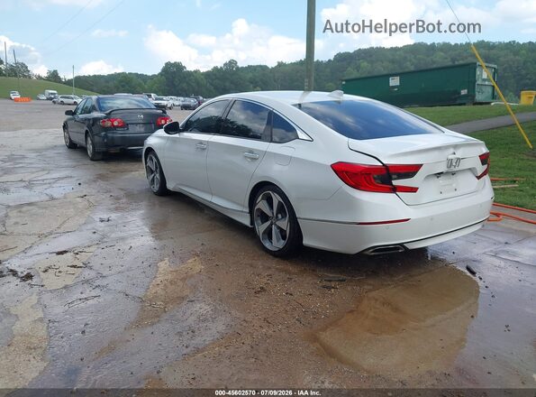 1HGCV2F98KA018535 2019 HONDA ACCORD White Trasero izquierdo