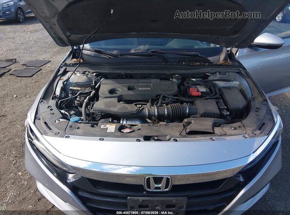 1HGCV2F98KA027638 2019 HONDA ACCORD Silver Vista trasera