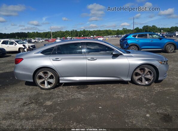 1HGCV2F98KA027638 2019 HONDA ACCORD Silver Vista interior trasera